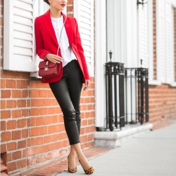 Vintage Pendleton Red Wool Double Button Blazer - Picture 15 of 15